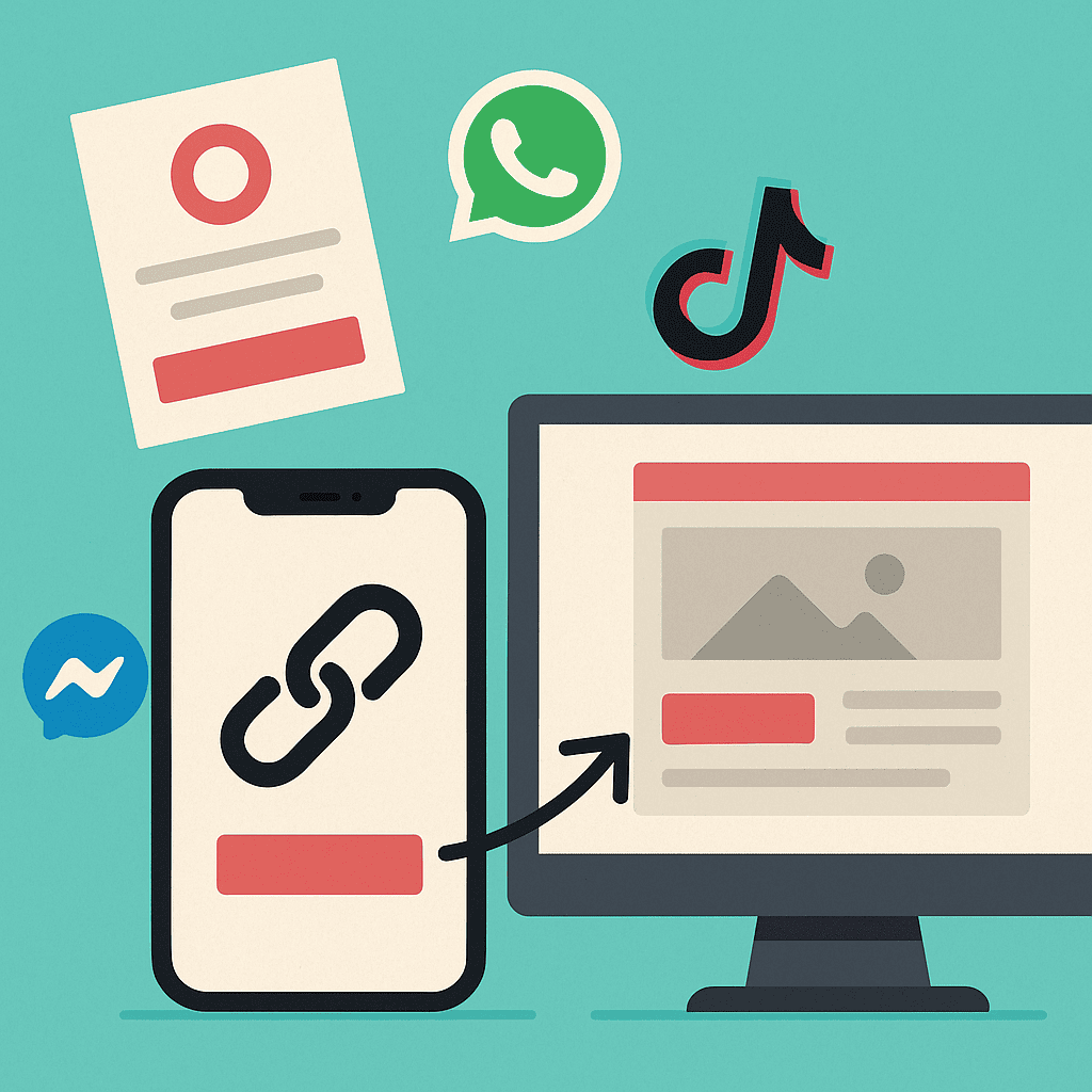 Links que potencian tu marca en cada canal