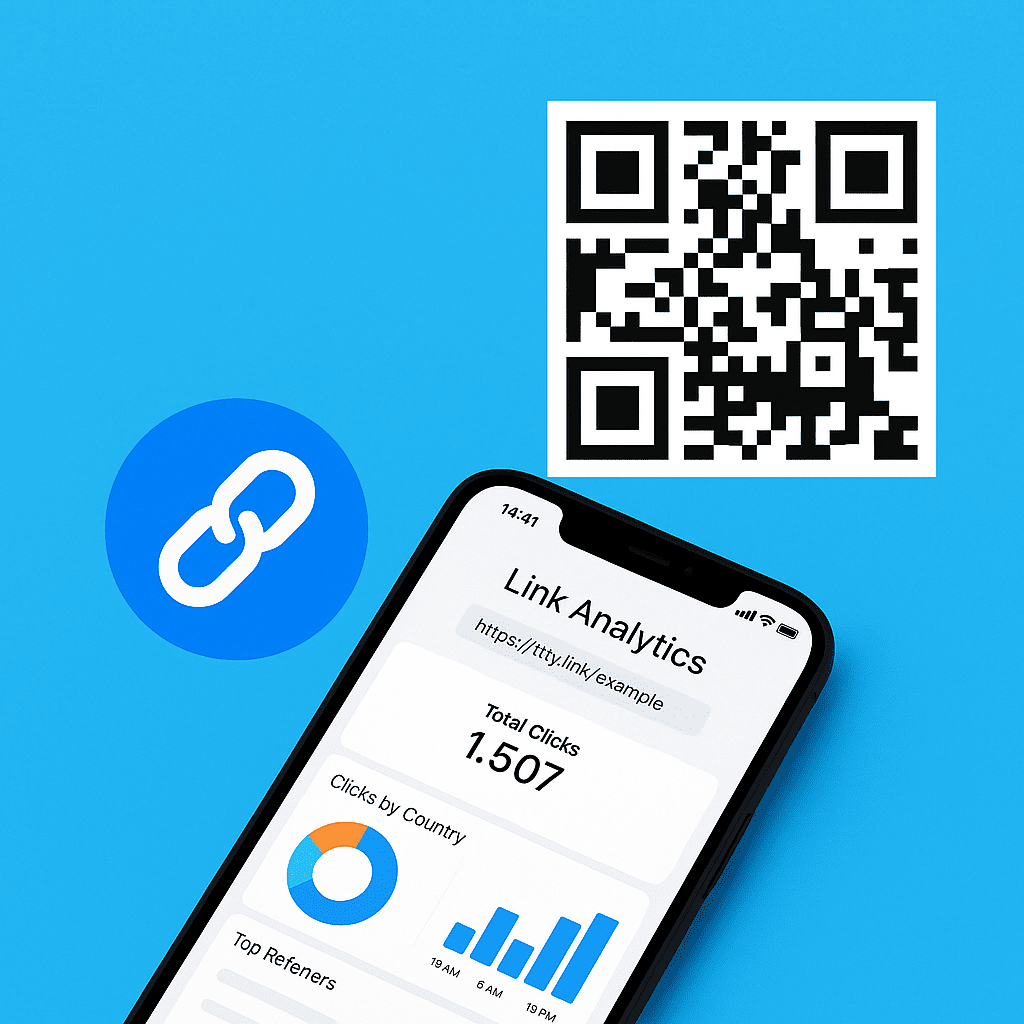 Enlaces cortos y QR profesionales: medí cada visita y ganá clientes