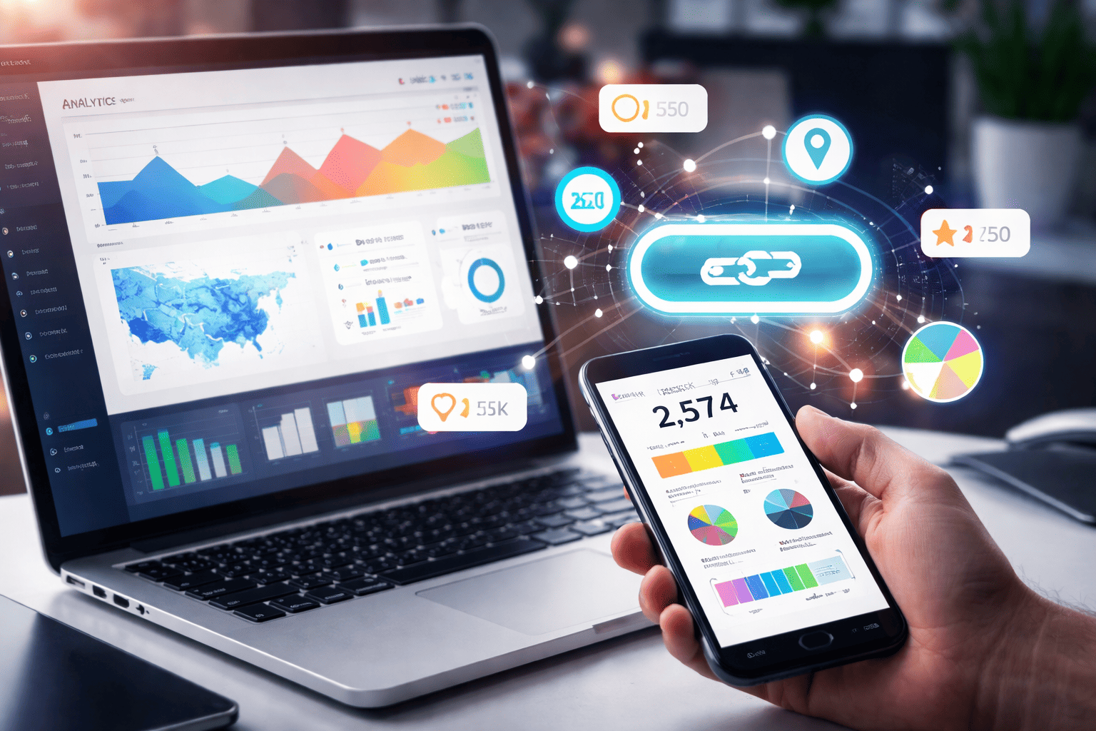 Links con seguimiento en tiempo real